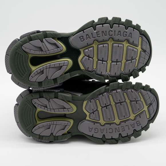 size 39 - Balenciaga Track Hike Boots High Grey Green Khaki - Picture 6 of 14